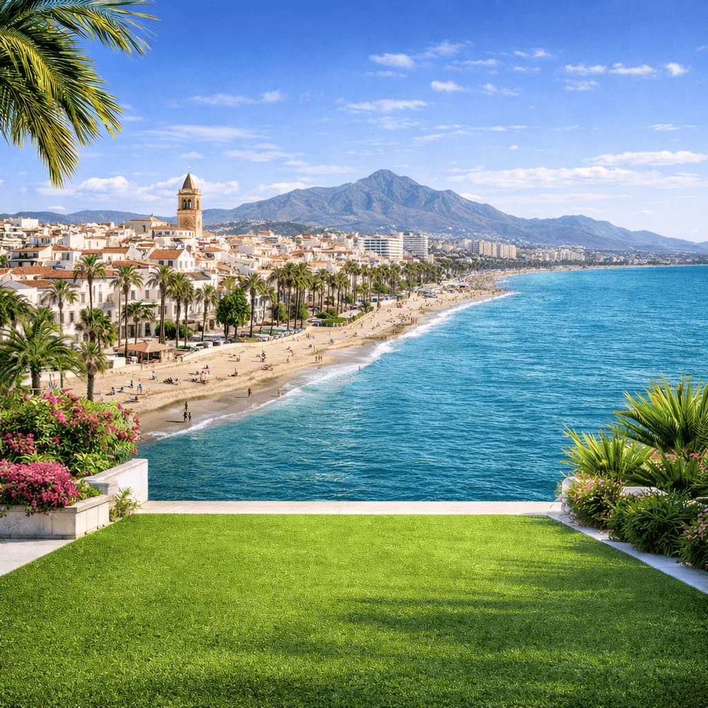 Césped artificial en Estepona