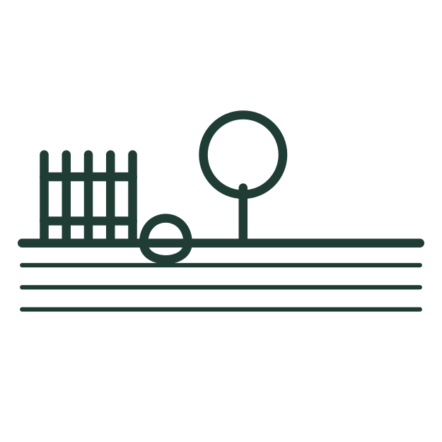 Los jardines y terrazas son uno de los usos del césped artificial Astral